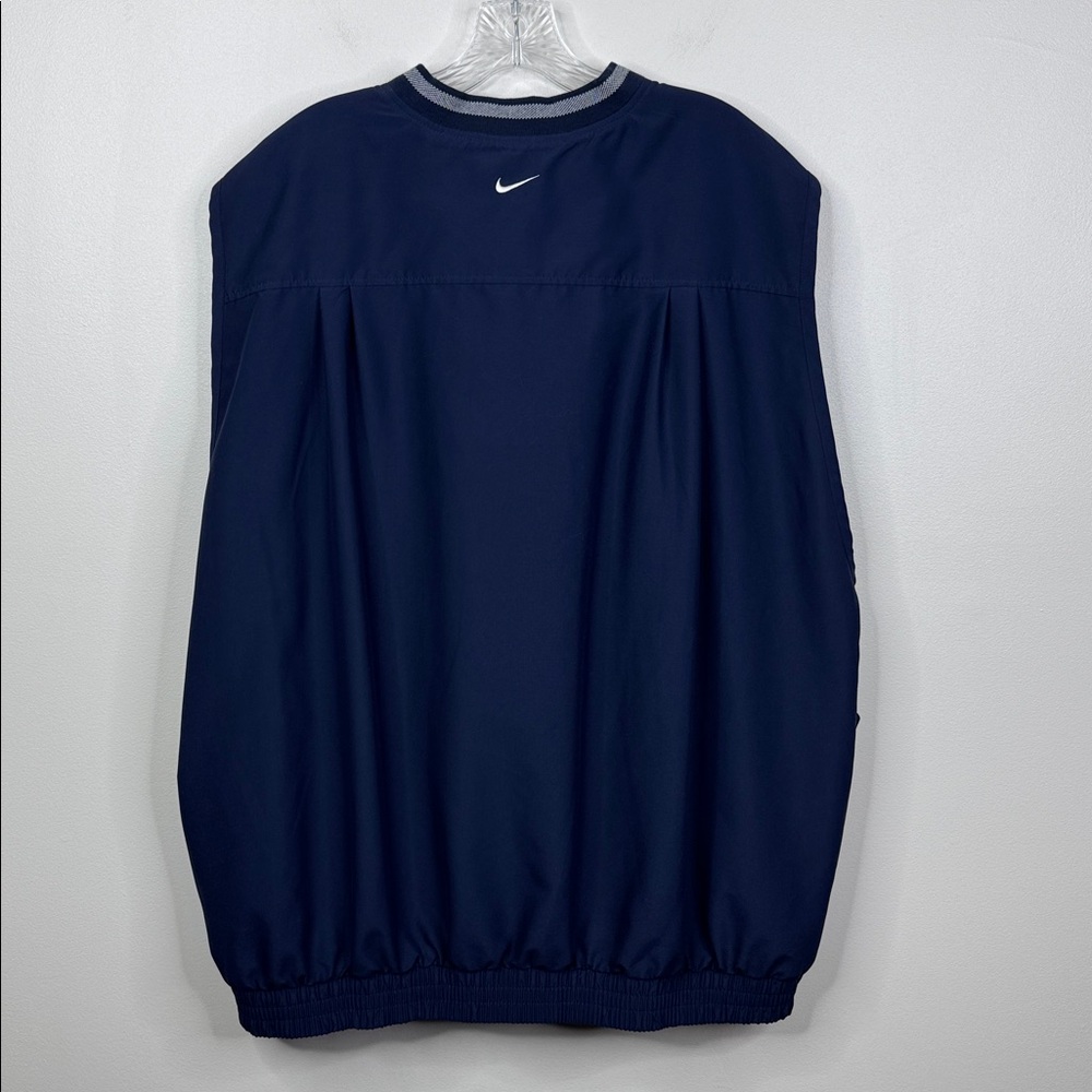 Nike Golf Men's Size XXL Navy Blue Sleeveless Windbreaker V-Neck Vest - Picture 6 of 6